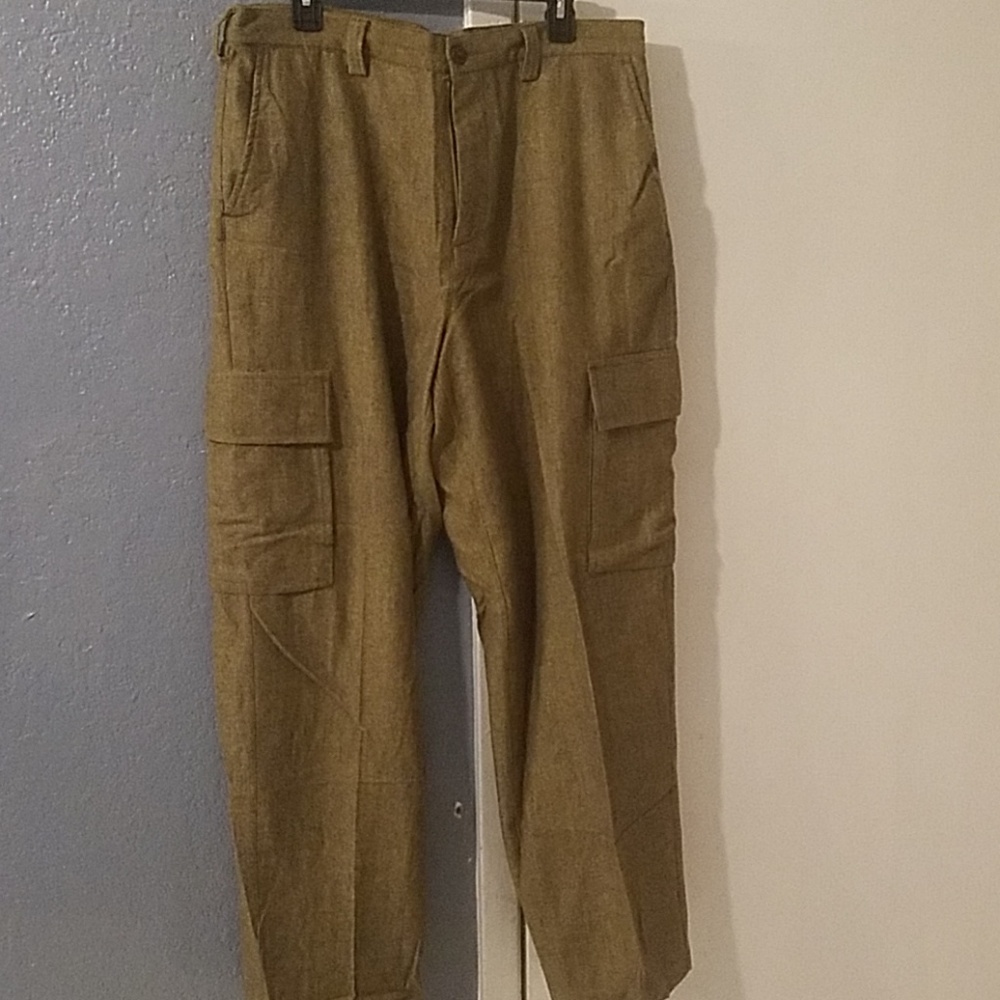 Cotton Cargo Dress Pants